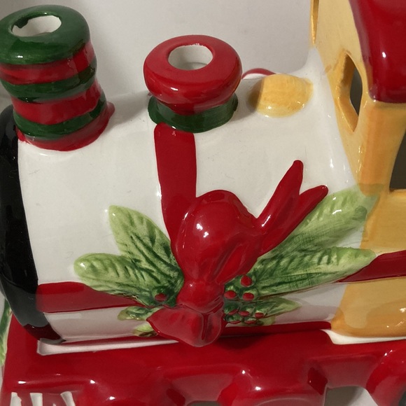 Pfaltzgraff 2000 Christmas Train Luminary Candle Holder NWOB! - Picture 8 of 13